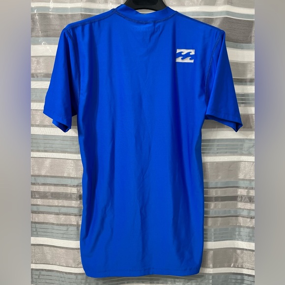 Billabong Blue UPF 50+ Rash Guard Swim Shirt - Picture 2 of 8